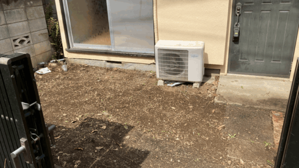 【横浜市鶴見区】あまりにも散らかった庭を除草して綺麗にしてほしい。